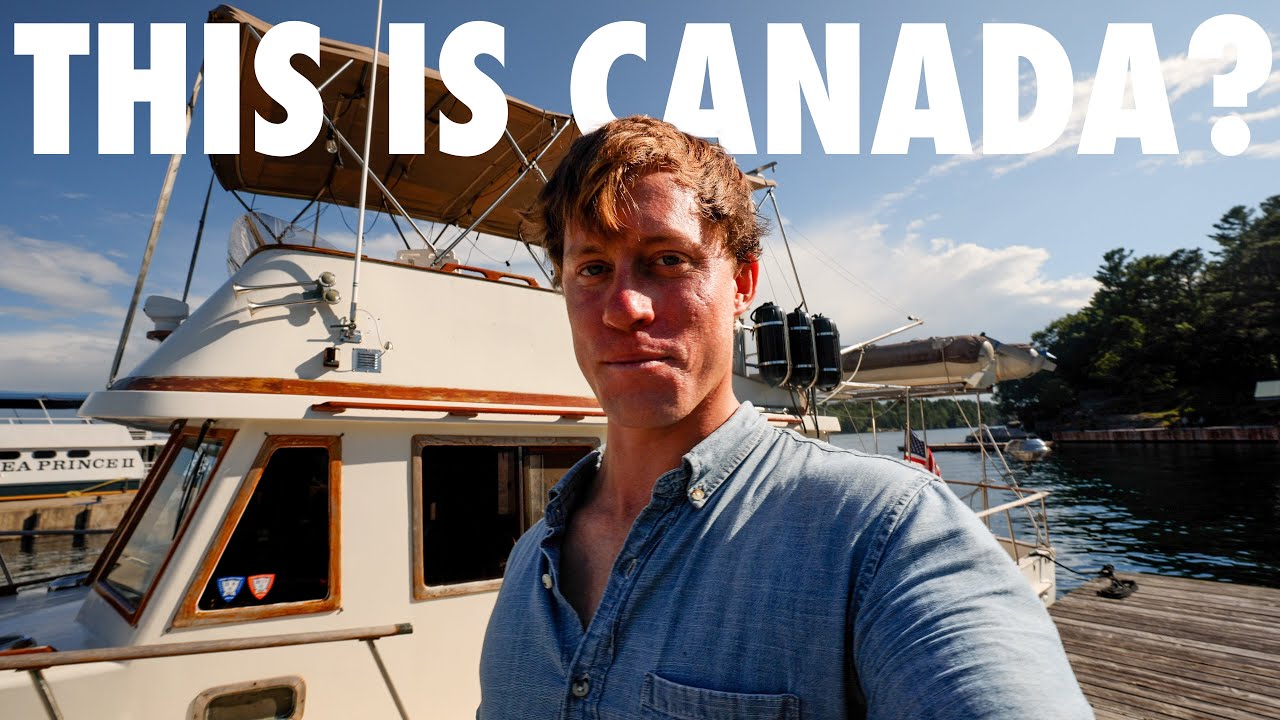 We Made it to Canada on our Own Boat 🇨🇦! (And toured BOLDT CASTLE along the way)