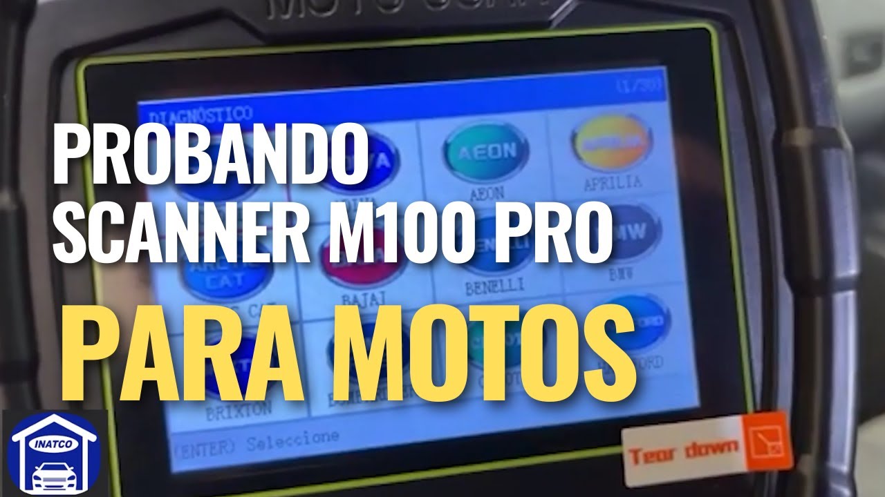 Сканер Probando m100 pro для мотоциклов