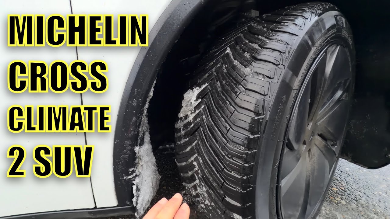 Michelin CrossClimate2 SUV All Season Winter tires Test on Tesla Model Y Juniper #michelin #winter 