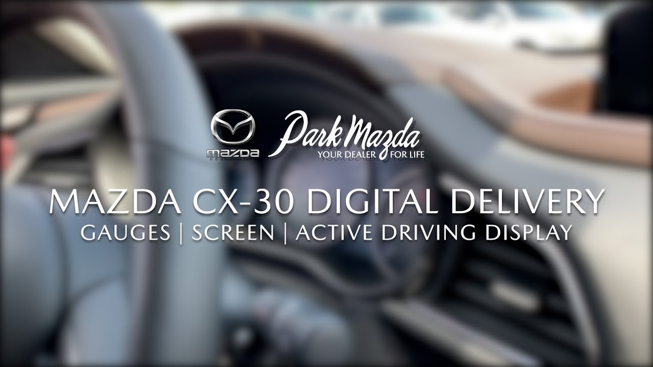 7. DISPLAYS - CX-30 Digital Delivery