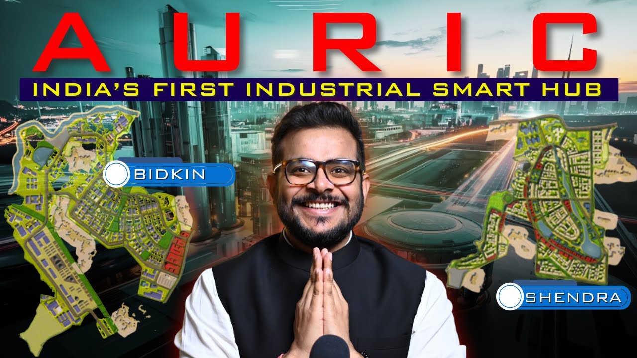 AURIC CITY|| India's first industrial smart hub || Shendra and Bidkin industrial area