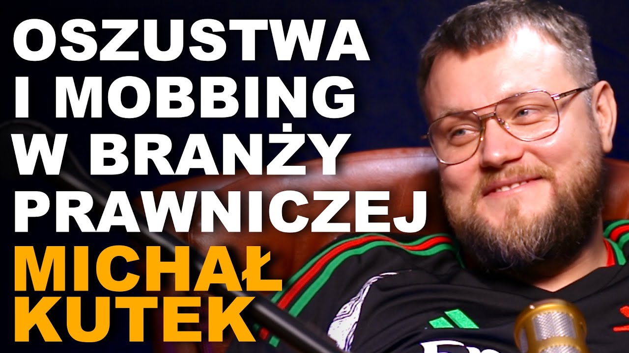 Michał Kutek: awantury z widzami, gry komputerowe i ciemne strony branży prawniczej