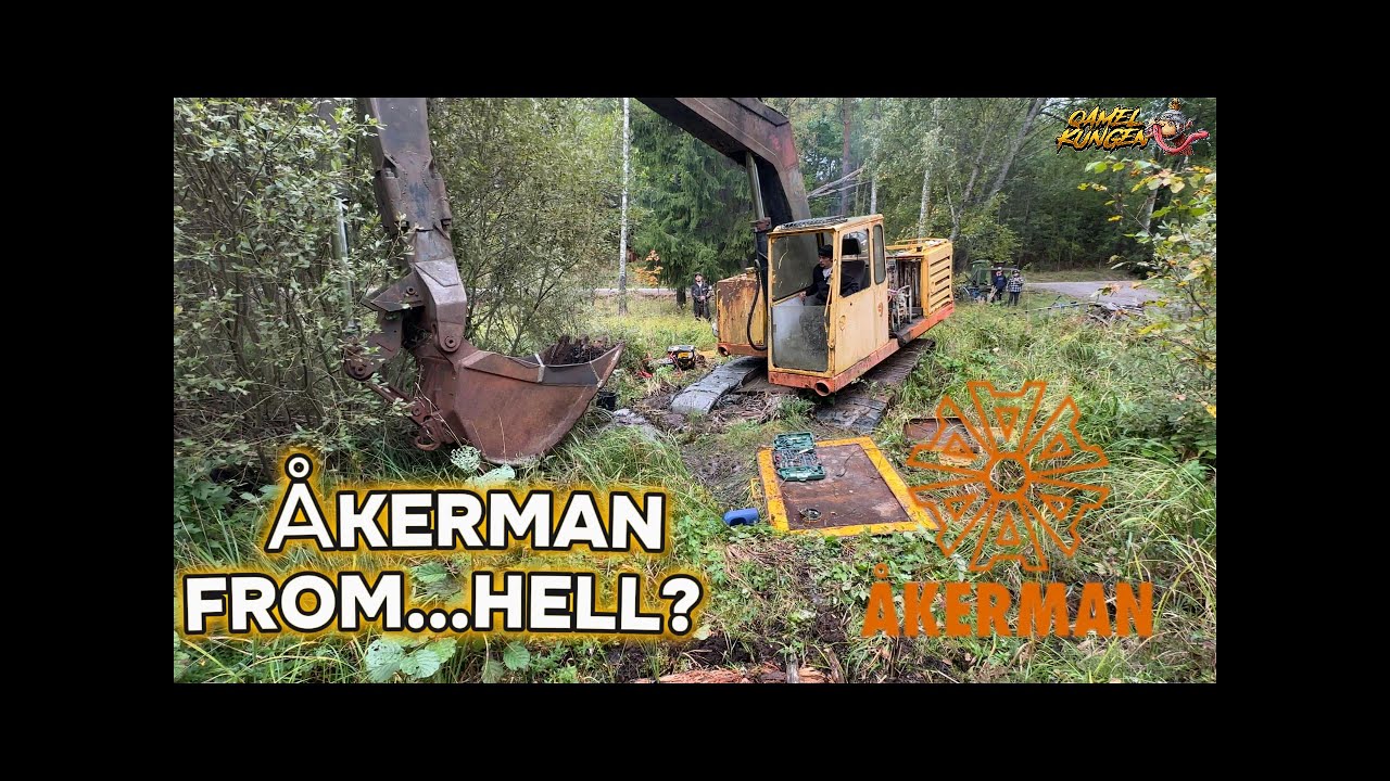 Åkerman från helvetet bärgas
