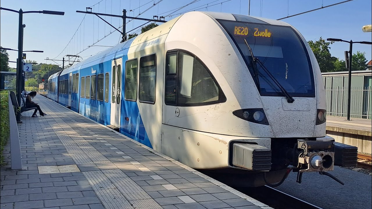 Treinrit Zwolle - Emmen met de Blauwnet GTW - 11 september 2023