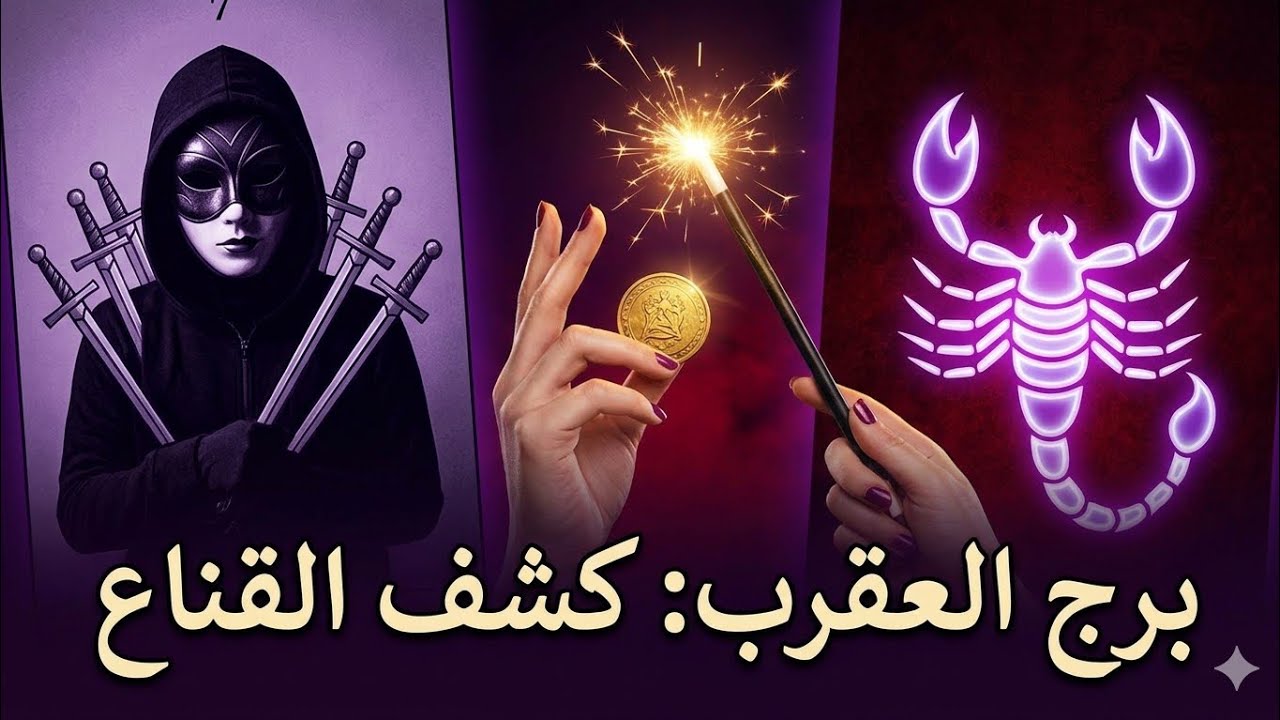 احذر يا برج العقرب! 🦂 كشف قناع الشخص السام في حياتك سحر، تلاعب، وعدالة إلهية قادمة#تاروت#tarot#ابراج