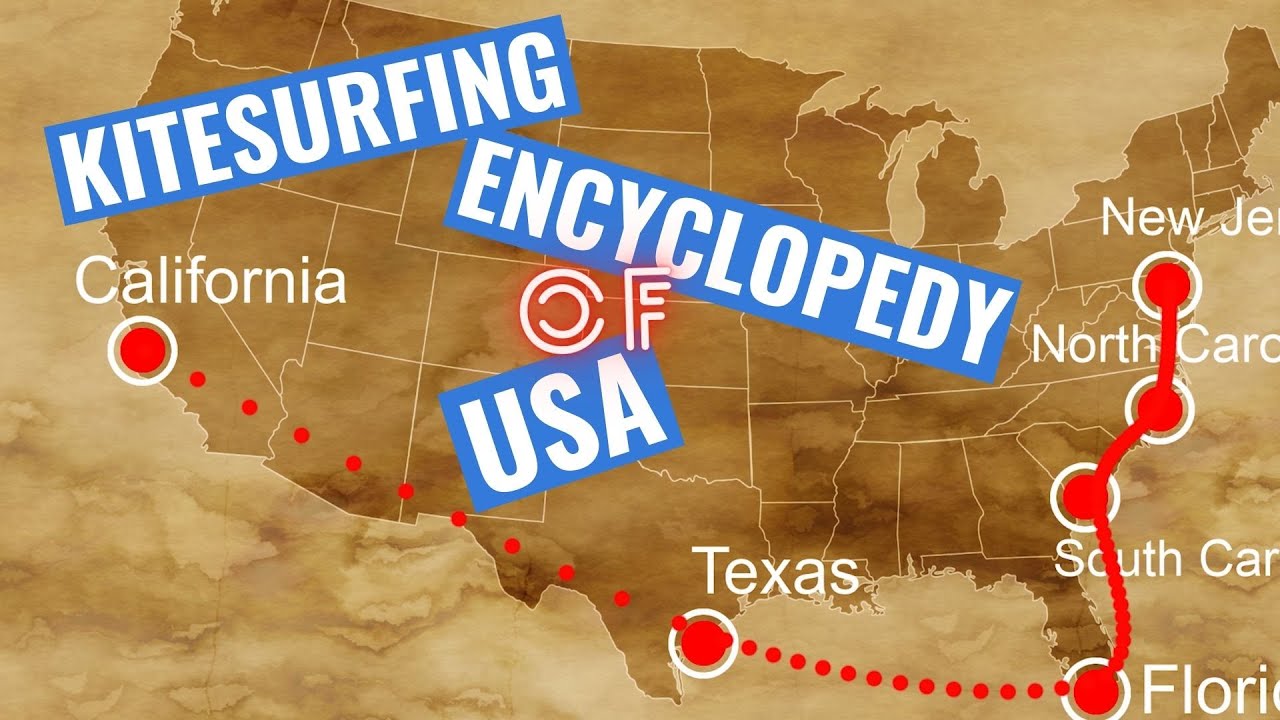 USA kitesurfing kiteboarding spots encyclopedia pilot