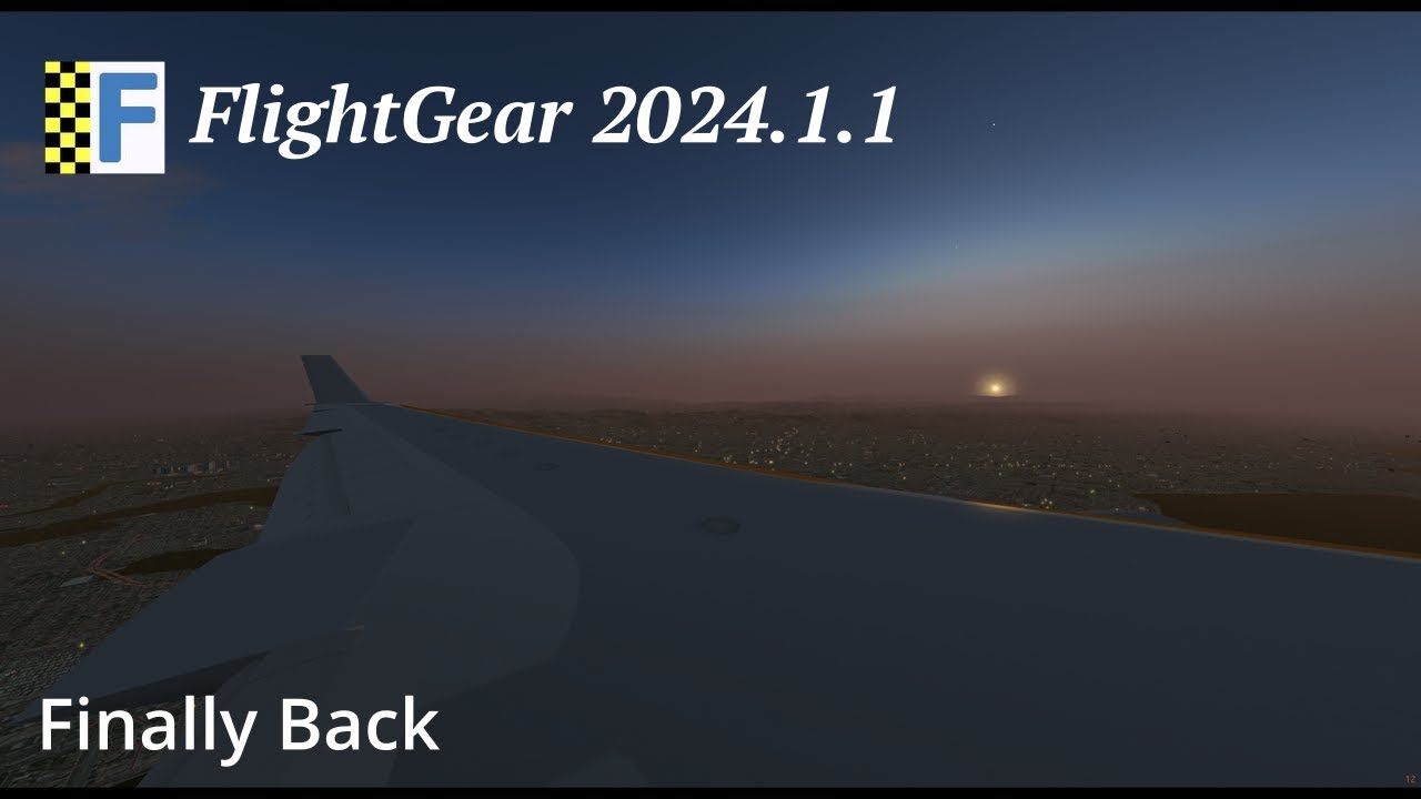You NEED to Try This Flight Simulator! | FlightGear 2024.1.1