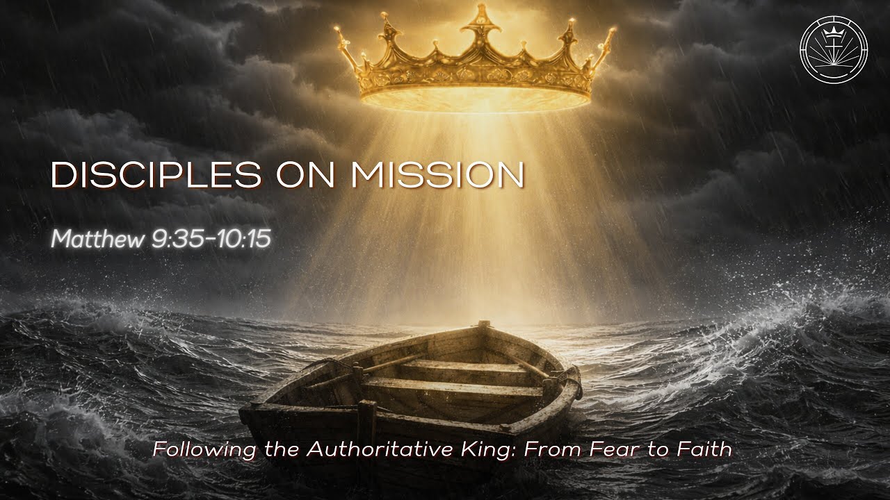 Disciples on Mission | Matthew 9:35-10:16 | Rev. Tim Nicholls | Cross & Crown Penang