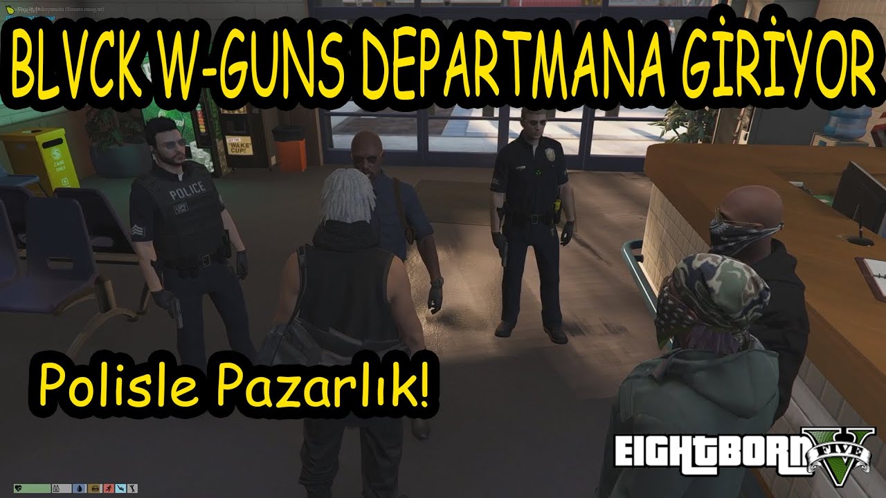 EightbornV - BLVCK W-GUNS DEPARTMANA GİRİYOR ! - TEĞMEN SARP'LA PAZARLIK ! - EightbornV Cordiseps