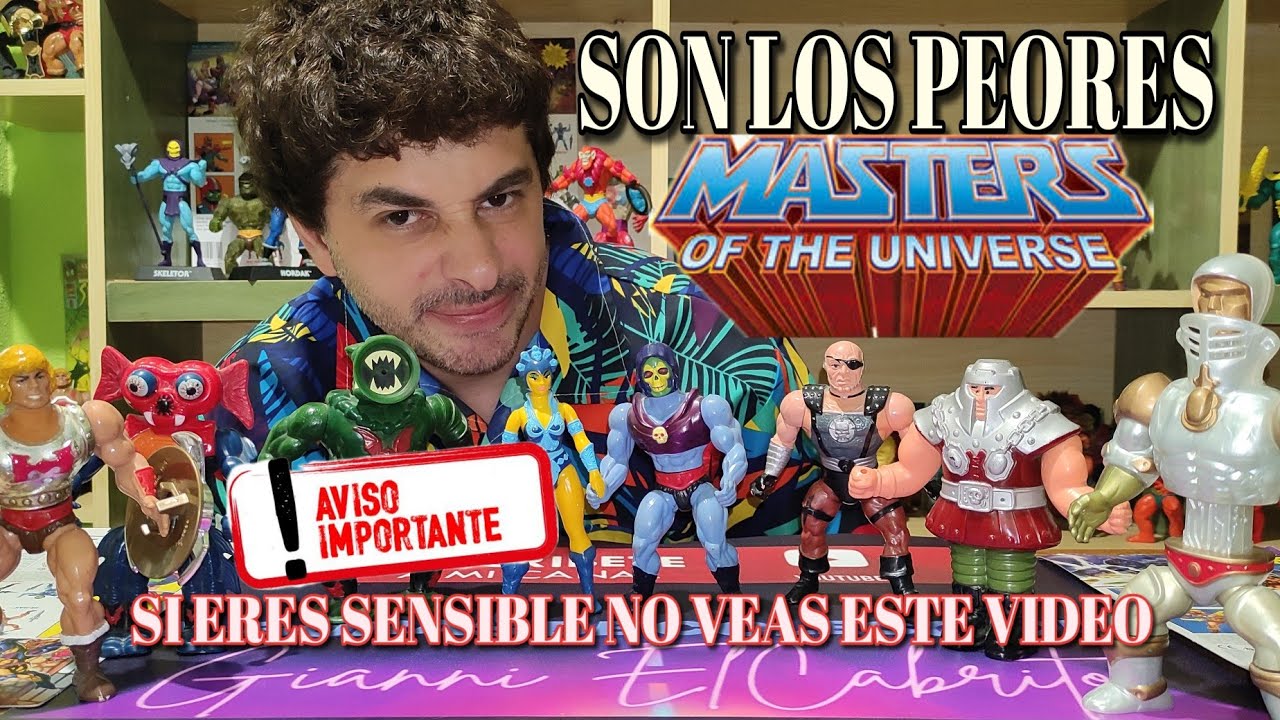🤢LAS PEORES👎🏽 FIGURAS MOTU VINTAGE DE MI COLECCIÓN