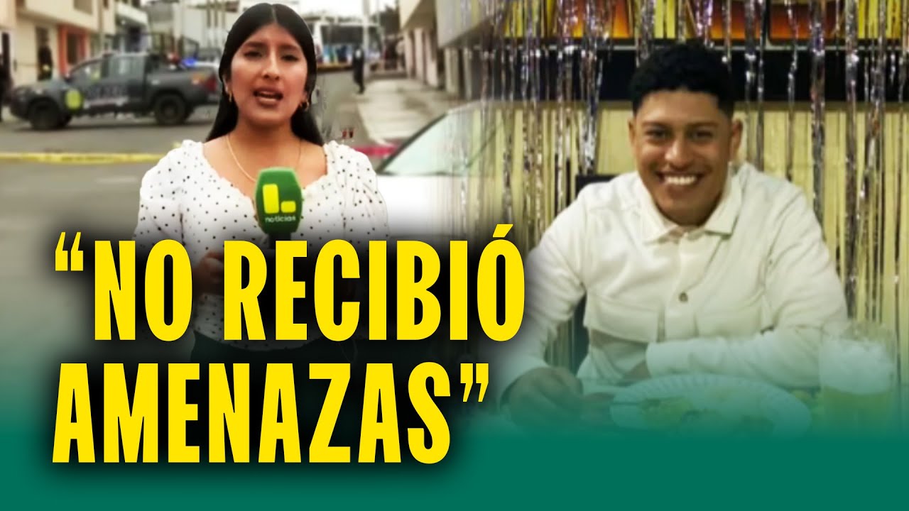 Joven de 27 años es acribillado mientras salía de su casa a trabajar: 