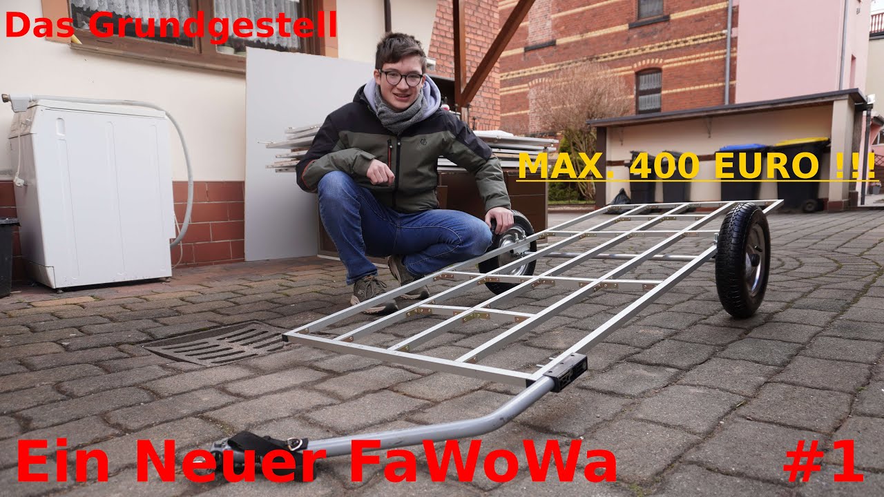 Ein Neuer Fahrradwohnwagen entsteht #1 | Ultra-Light | #fahrradwohnwagen