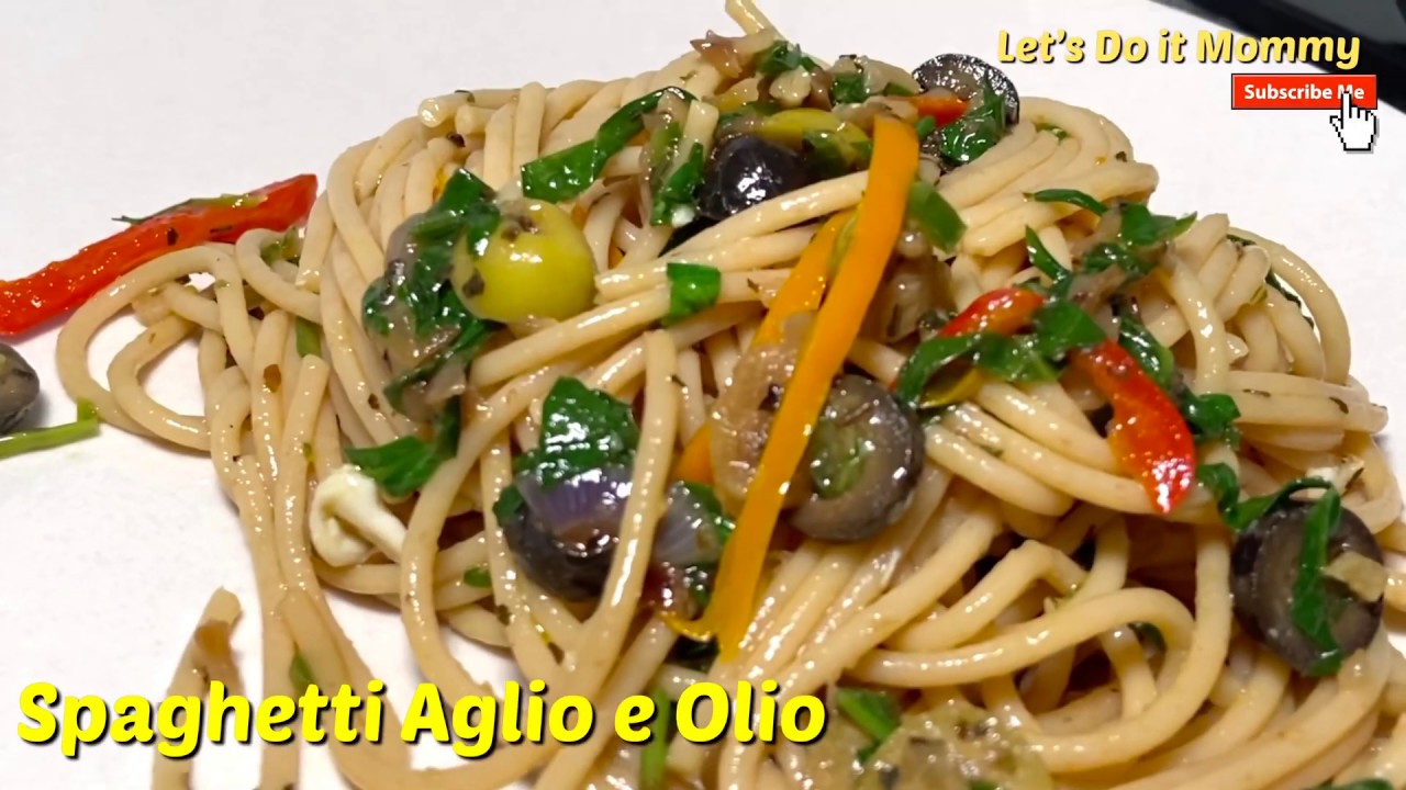 Easiest Spaghetti Aglio e Olio