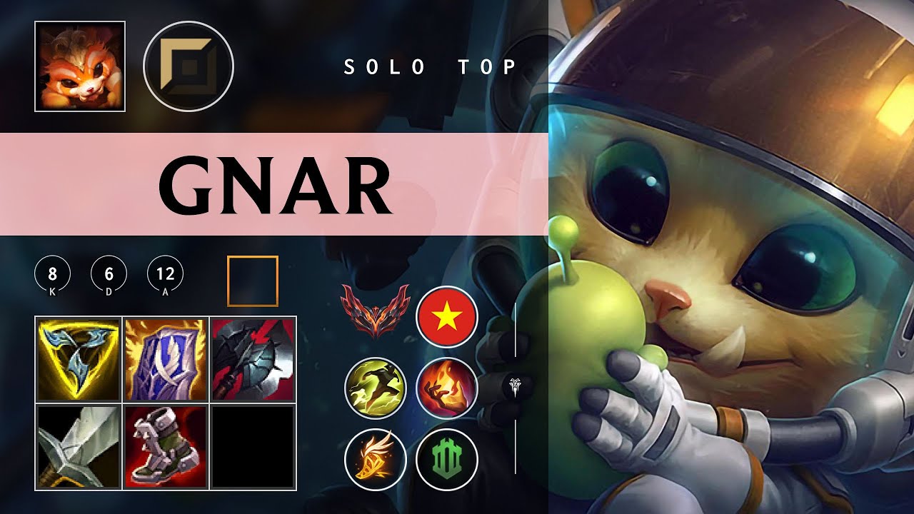 Gnar Top vs Yasuo - VN Grandmaster Patch 26.03