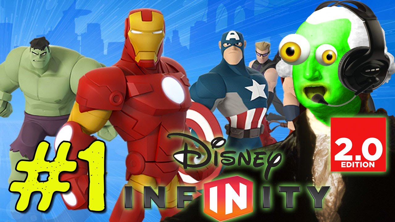 ZGW Plays DISNEY INFINITY 2.0 AVENGERS #1 - XBox One