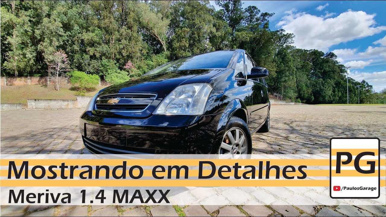 Показываю Meriva 1.4 2011 MAXX в деталях - [4K]
