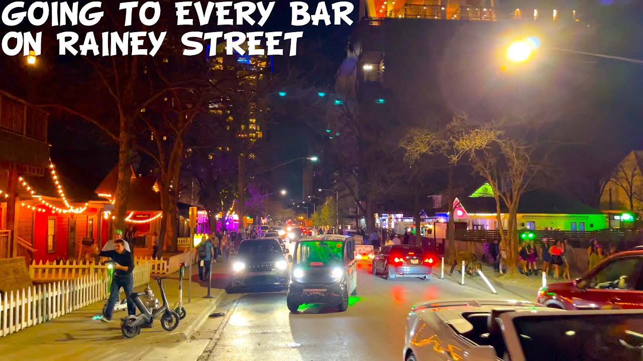 Rainey Street has the Best Bars EVER (Austin Texas Nightlife)