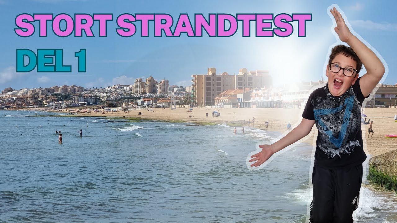 Hur är tillgängligheten på stränderna runt Torrevieja? - Del 1