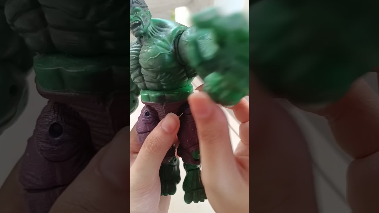 MURAH TAPI KOK KAYAK GINI... #hulk #actionfigures #toybiz #hulksmash