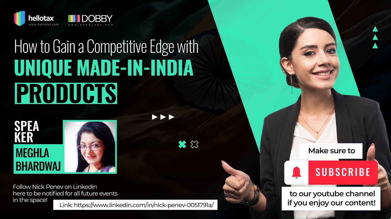 🇮🇳 How to Gain a Competitive Edge with Unique Made-in-India Products!