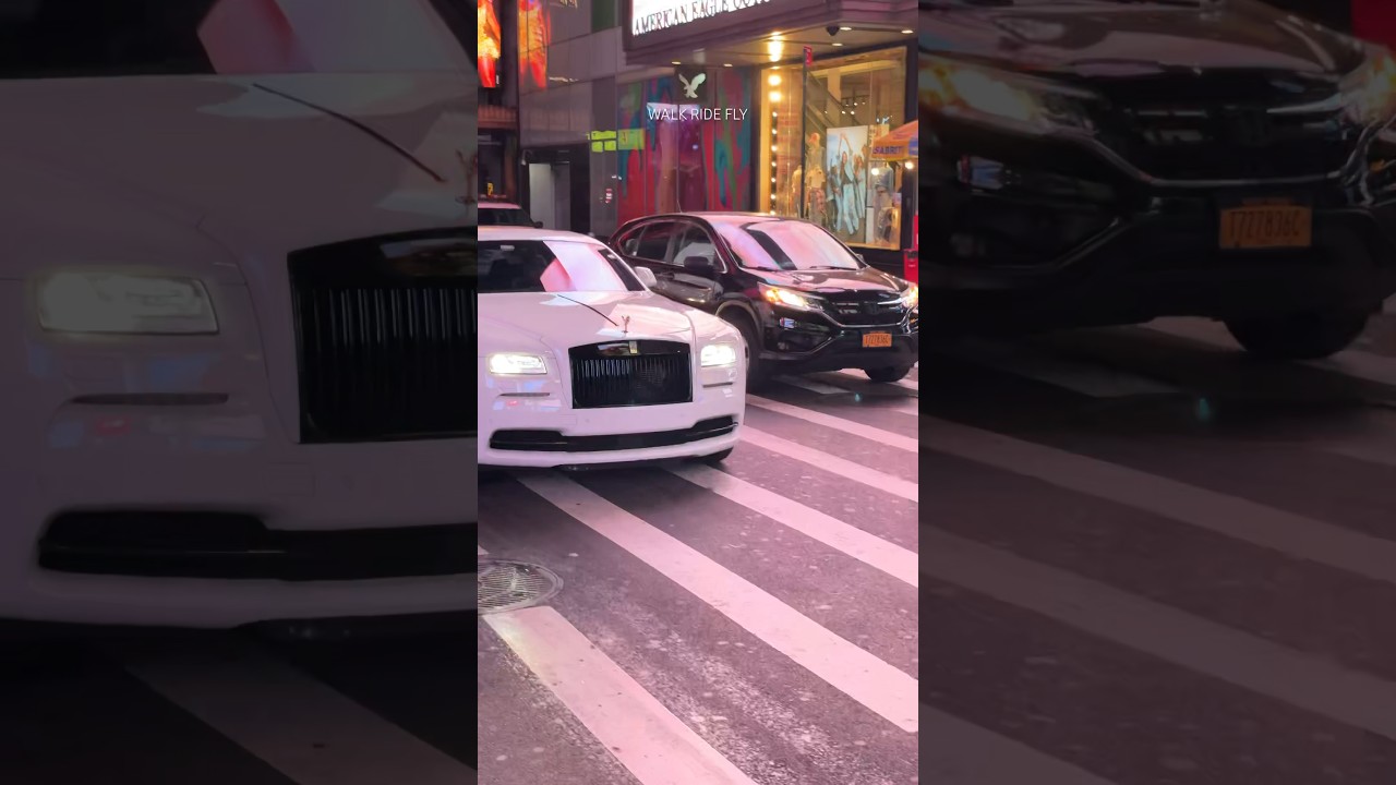 Fancy Cars of New York City 🗽#cars #ny #nyclife #nycvlog #carlovers