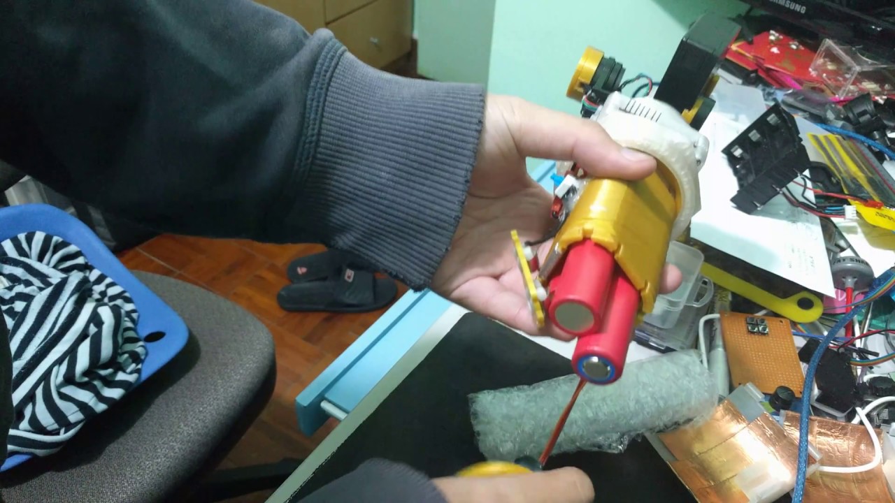 DIY Storm32 BGC 3-axis brushless gimbal - battery box