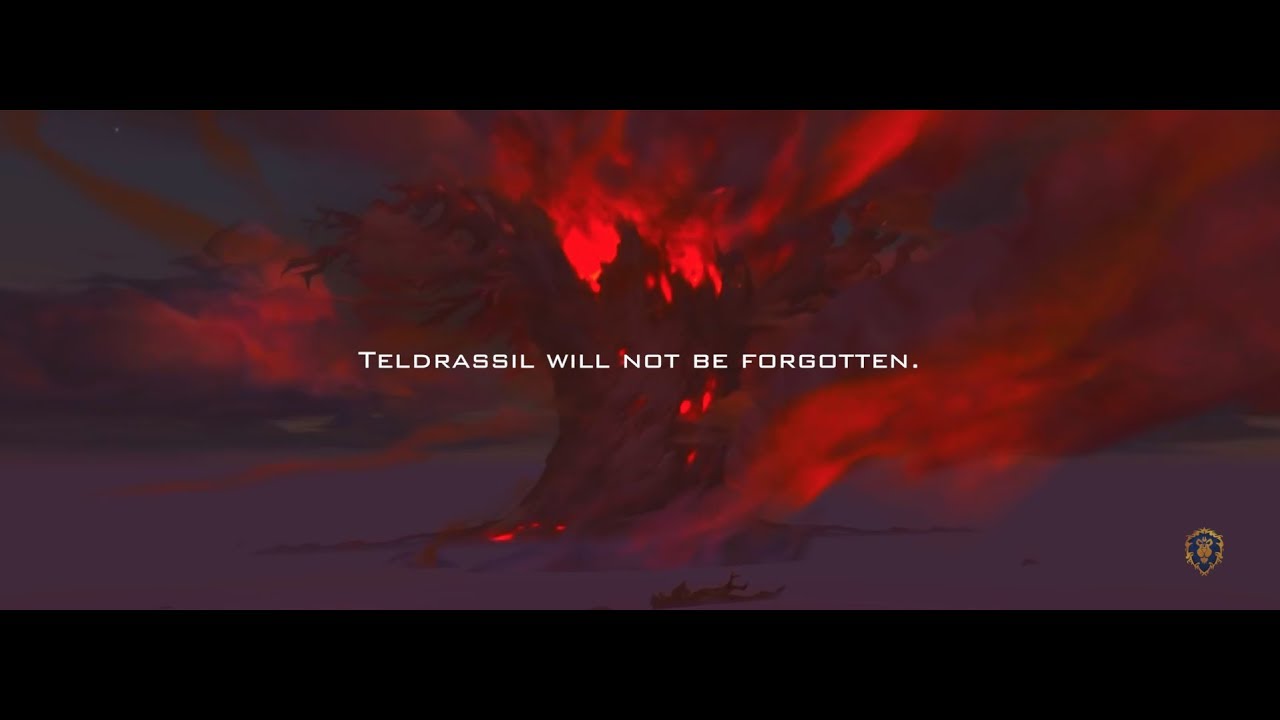 Teldrassil will not be forgotten - WoW Battle for Azeroth 8.0.1