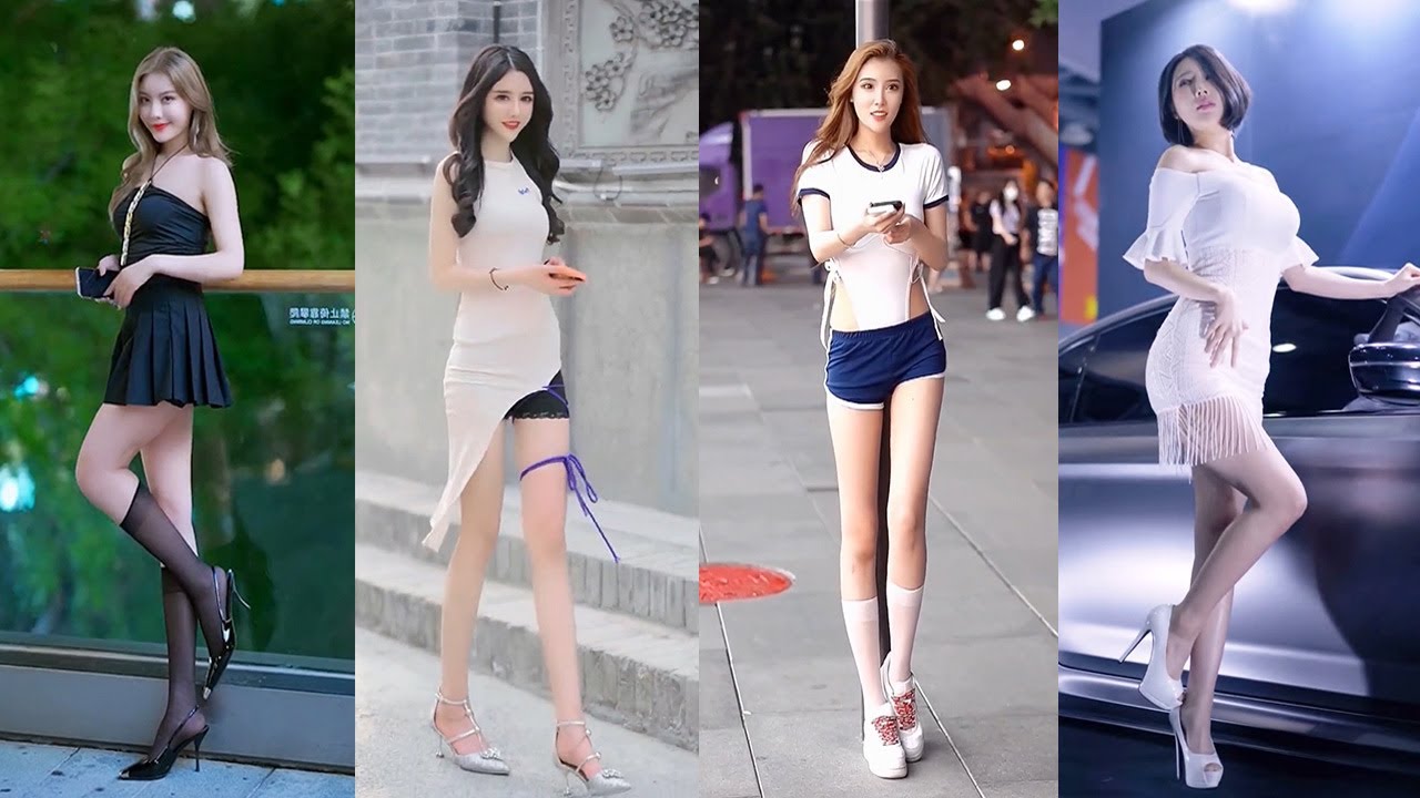Mejores Street Fashion Tik Tok 2021 | Hottest Chinese Girls Street Fashion Style 2021 Ep.109