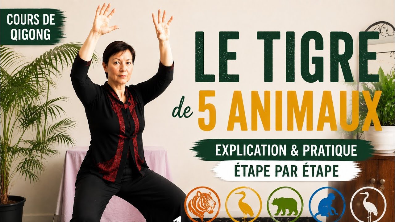 Cours de QiGong : Le tigre