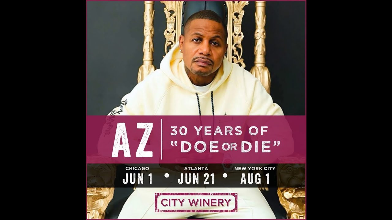 AZ ‘30 Years of Doe or Die’ 08/01/25 - City Winery, NYC
