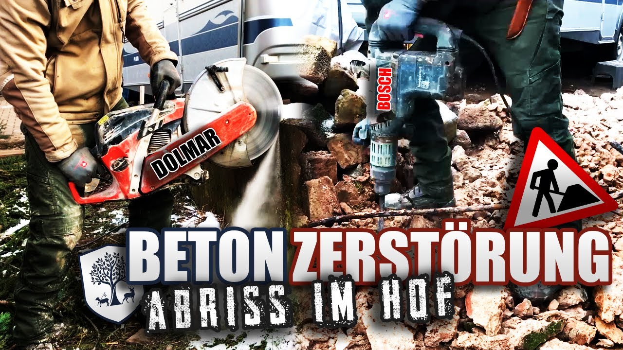 #41 | 🧨  ABRISS der Betonmiste: 🧱 Bosch & Dolmar 🚧