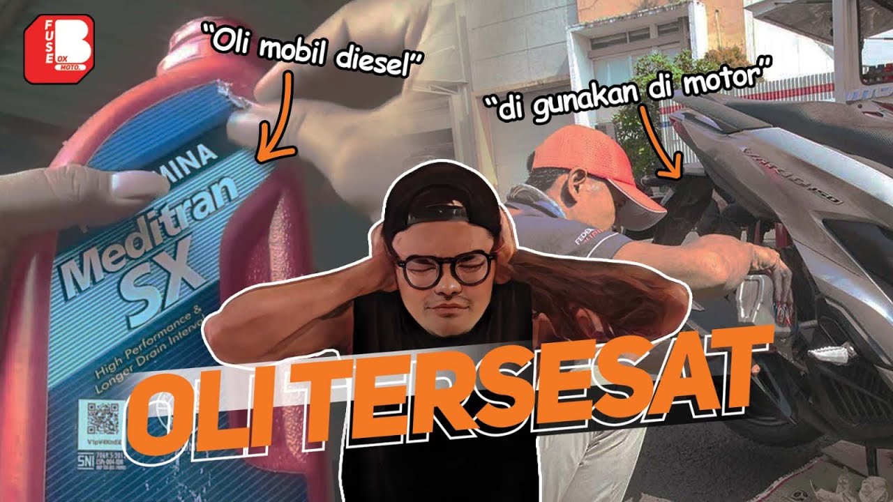 Sekte Oli Tersesat | Oli Mobil Diesel Untuk Motor Matic | Makin Enak | Anti Panas | Mesin Awet ??