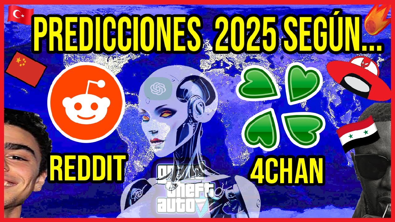 &iexcl;Lo Que Se VIENE En 2025! 🚨🧠 Predicciones LOCAS de Reddit y 4Chan 😱