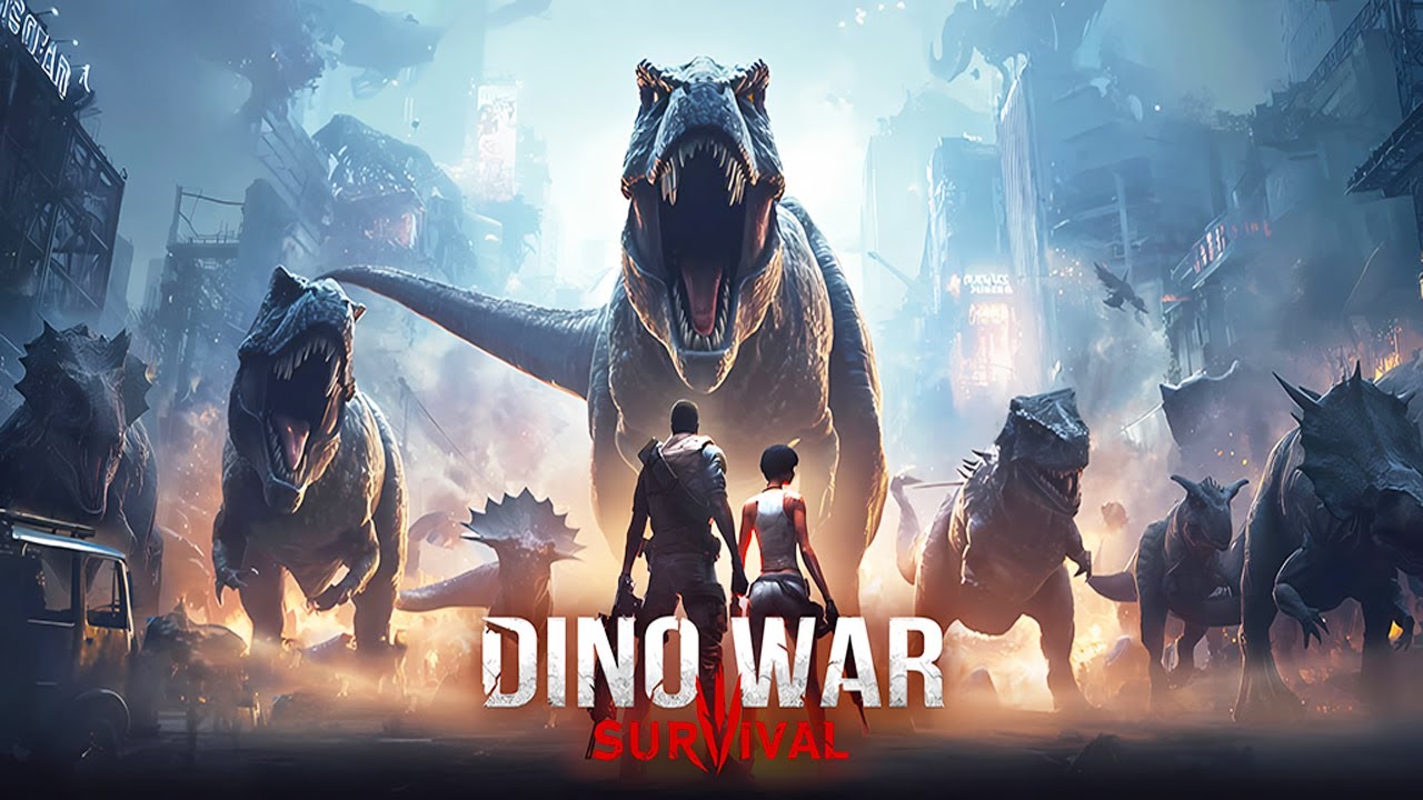Dino War: Survival Gameplay