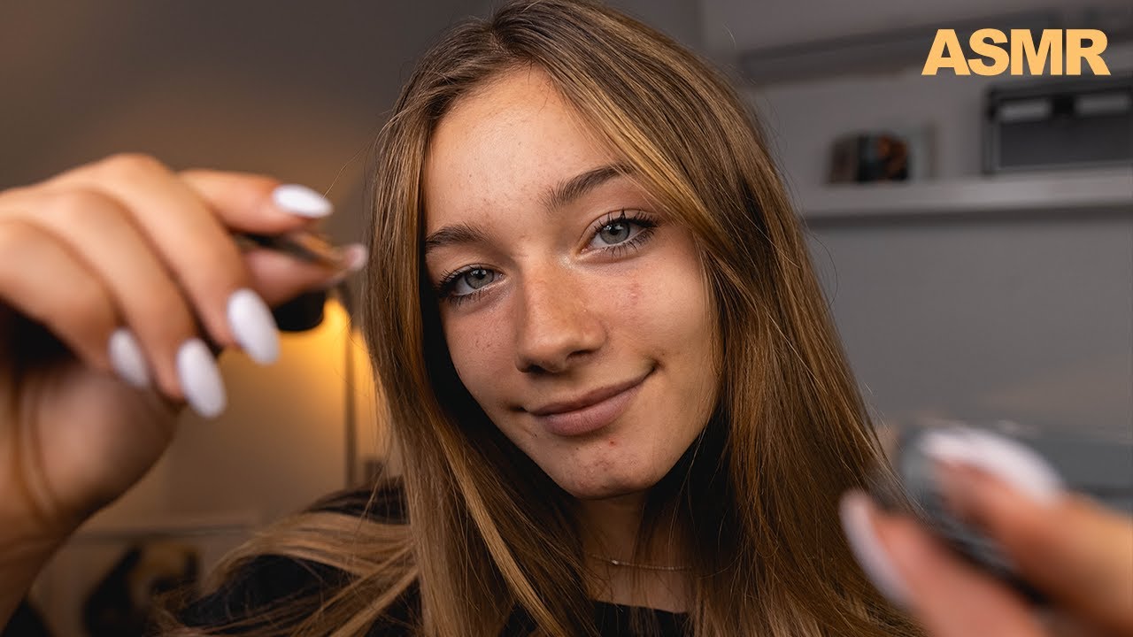 ASMR - I DYE, PLUCK AND TRIM YOUR EYEBROWS!