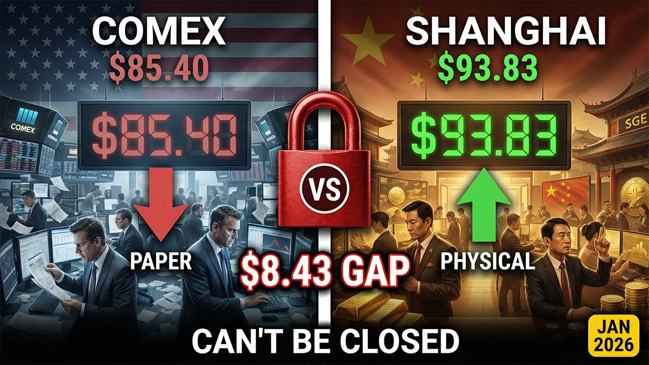 China's Silver Lockdown (Jan  2026): $89 Shanghai vs $85 COMEX