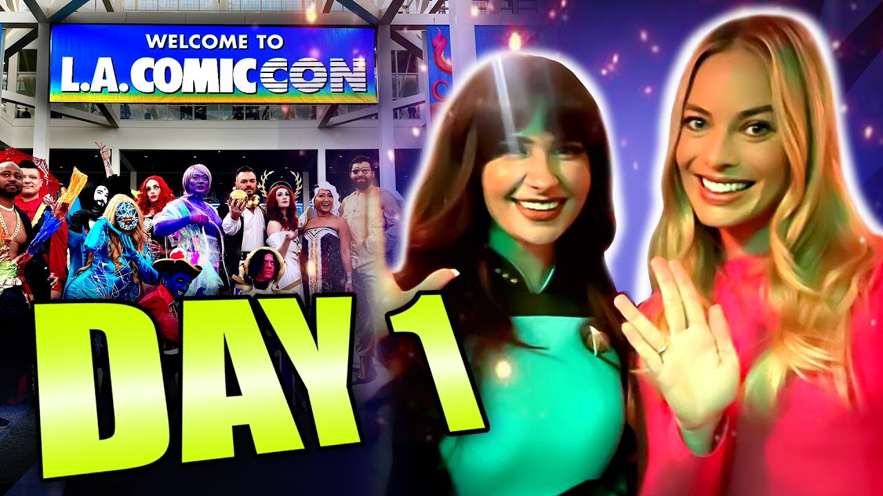 I MET MARGOT ROBBIE! LA Comic Con 2023 Day 1 Film Threat Panel ft Nerdrotic!