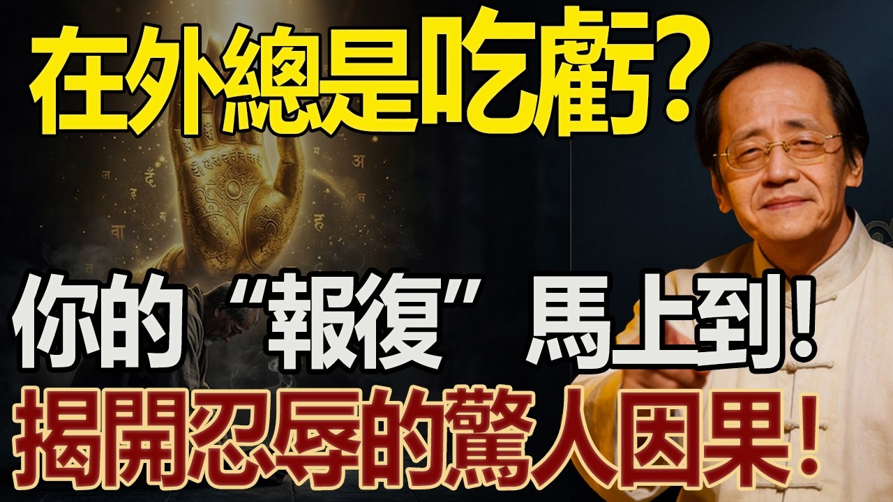 那些總是吃虧、從不反擊的人，晚年福報有多可怕？倪海廈：揭開&ldquo;忍辱&rdquo;的驚人因果！#中醫養生 #倪海廈 #經方 #易經智慧 #易經 #易經風水 #國學智慧 #倪師 #吸引力法則 #丙午年