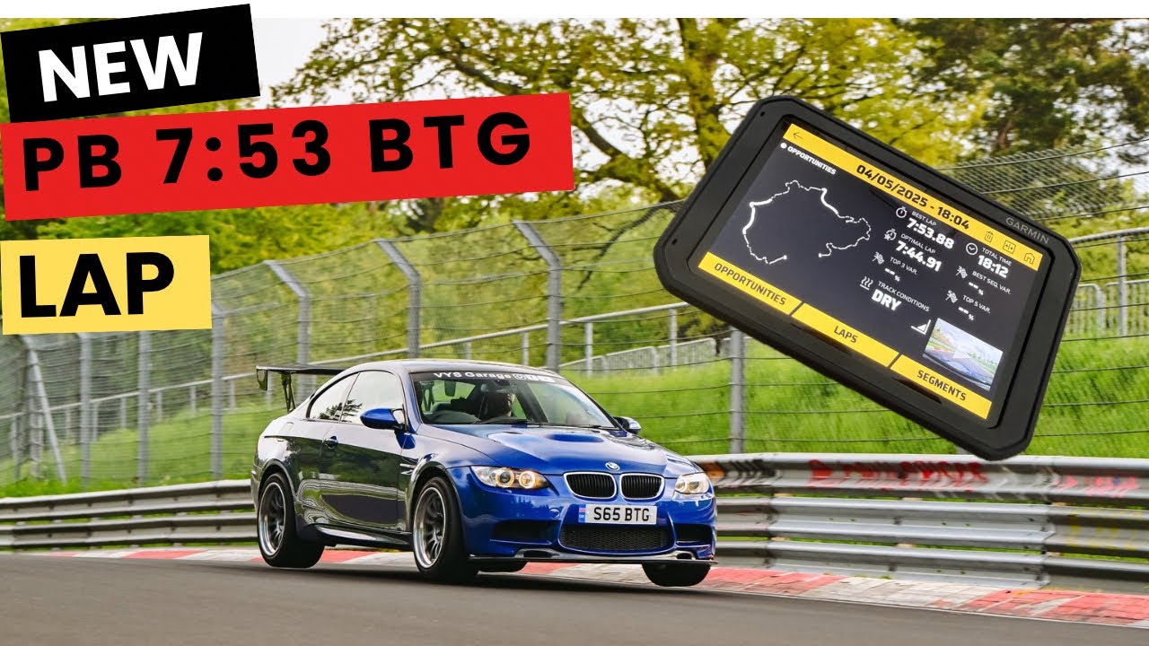 E92 M3 clubsport  7:53BTG Another tame PB from last weekend