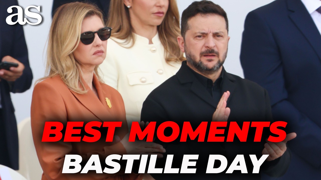 BASTILLE DAY 2026: The most EPIC MOMENTS of MACRON'S FINAL JULY 14 PARADE