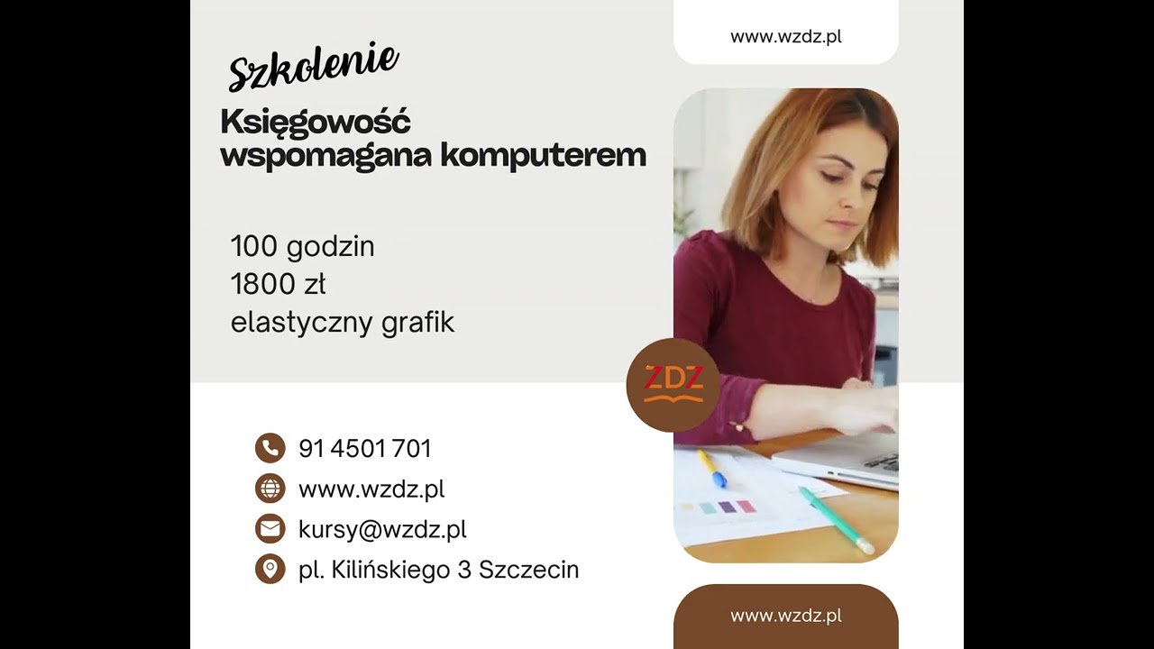 Księgowość wspomagana komputerem w WZDZ Szczecin
