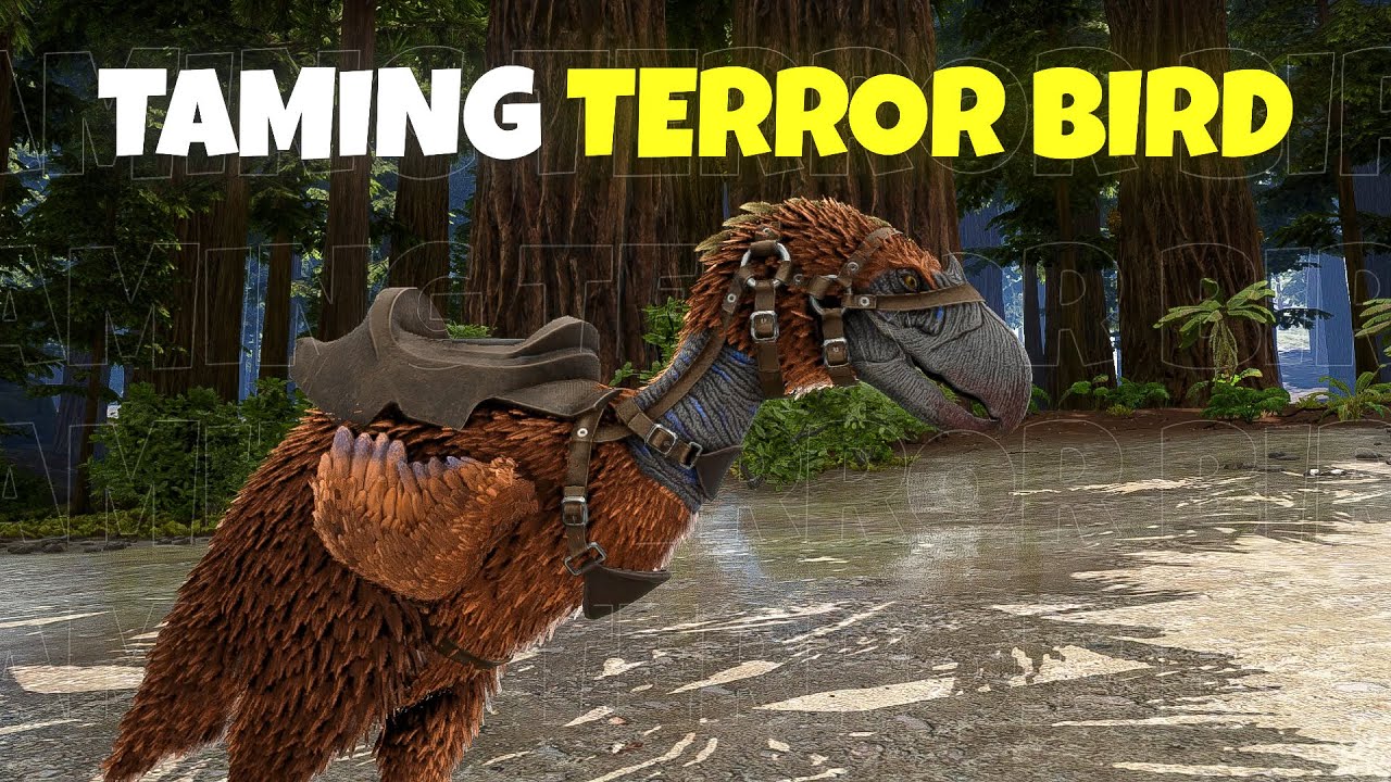 MAX LEVEL Terror Bird Tame! - Redwood Hardcore Survival | Ep 16 | Hindi | Ark Mobile