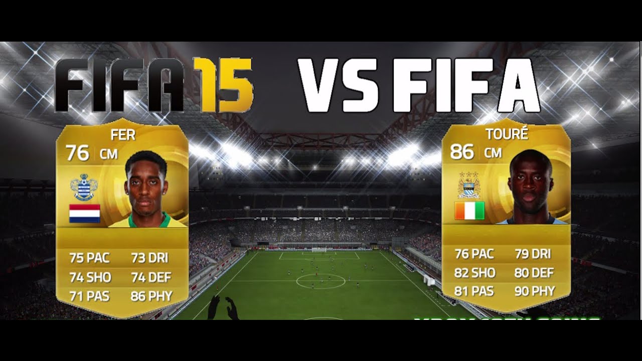 FIFA 15 | VS FIFA | Yaya Toure vs Leroy Fer
