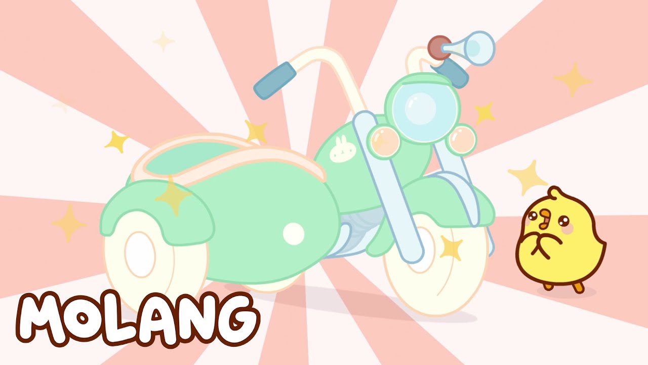 🩵✨ The Sidecar | Molang | Cartoons for Kids