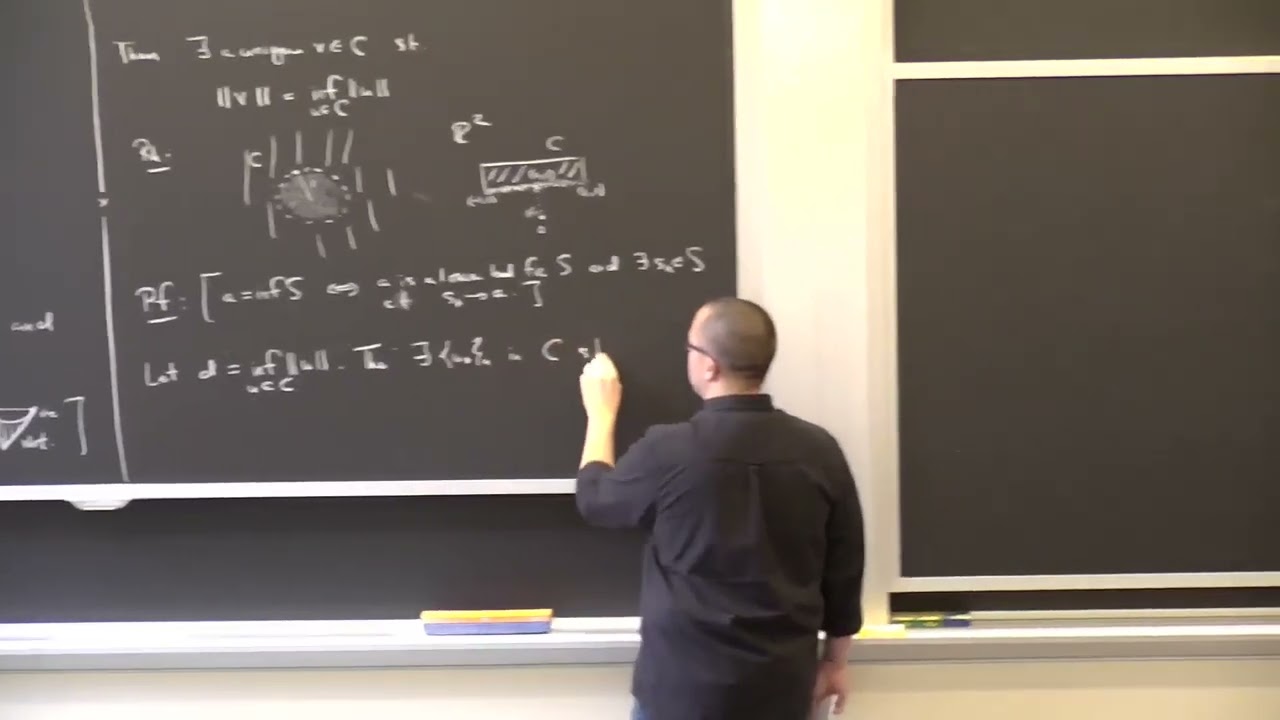 Lecture 17: Minimizers, Orthogonal Complements and the Riesz Representation Theorem