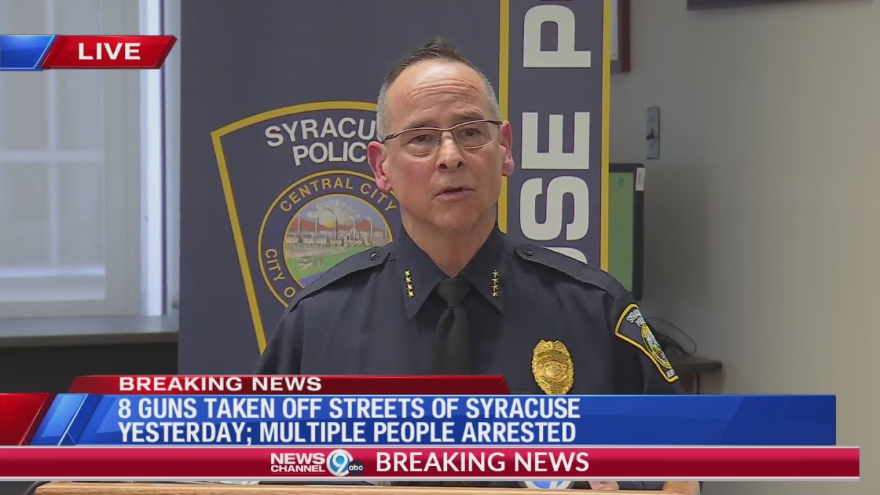 18-year-old charged with 'attempted murder' of three Syracuse Police officers