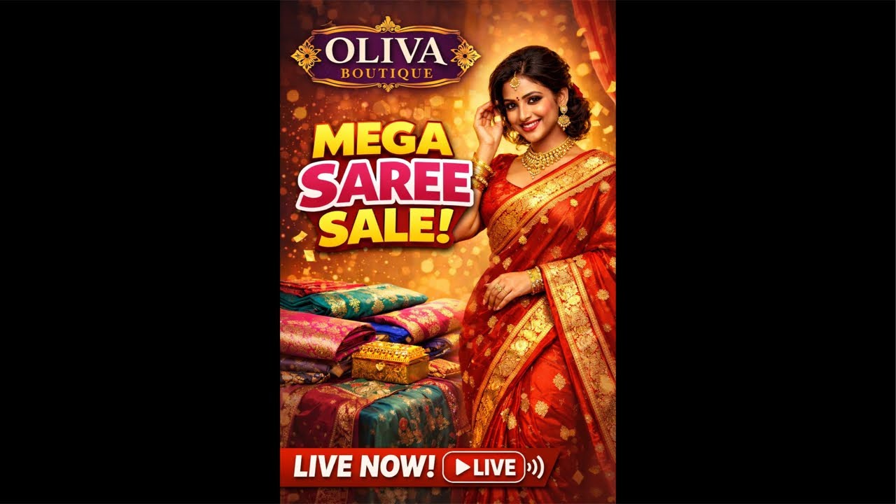 Oliva boutique live saree sales | latest collection