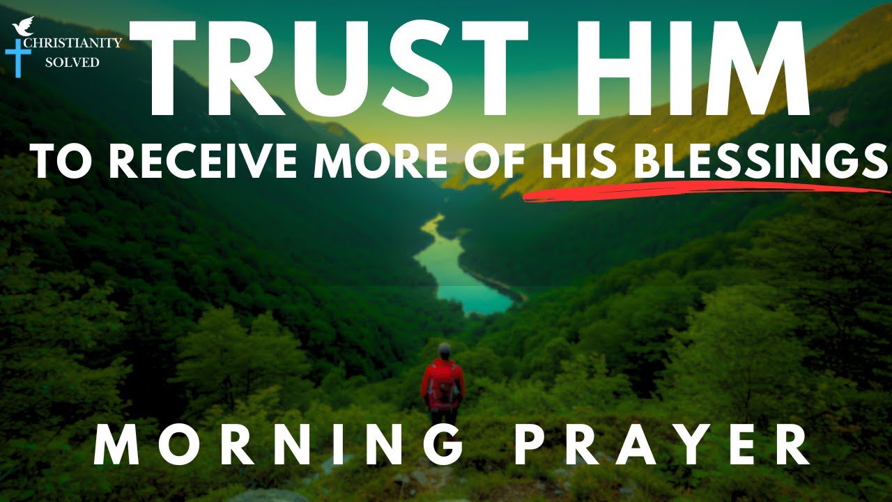 God Will Answer All - Don't Run Ahead,Wait On His Perfect Time | Morning Prayer