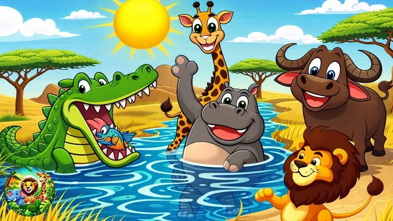 TOP 5 COUNTING SONGS FOR KIDS: COUNT TO 10 COUNTING SONGS | Safari Family Kids Music