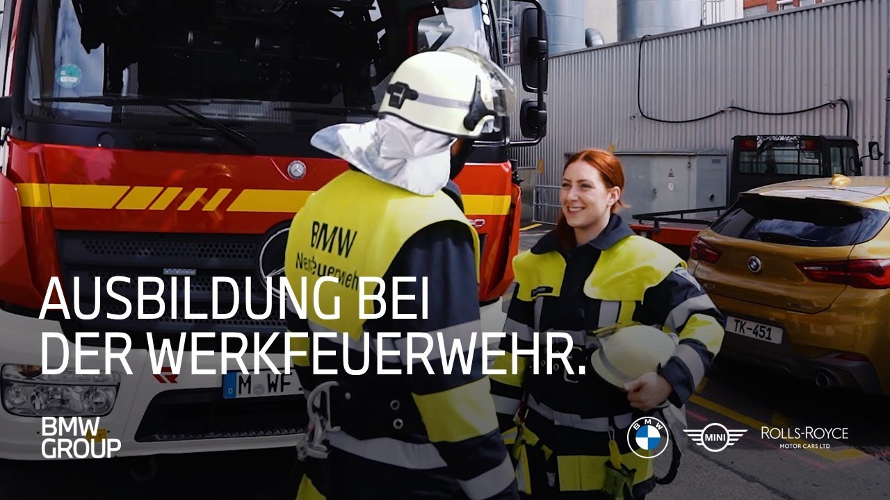 Ausbildung bei der Werkfeuerwehr I BMW Group Careers.